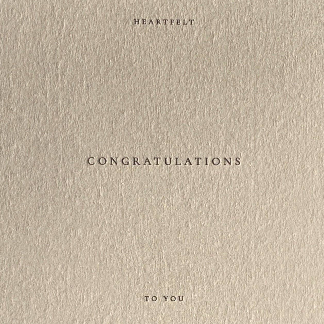 Congratulations No. 01