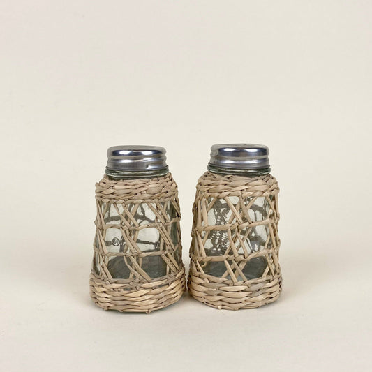 Seagrass Cage Salt & Pepper Shaker Set