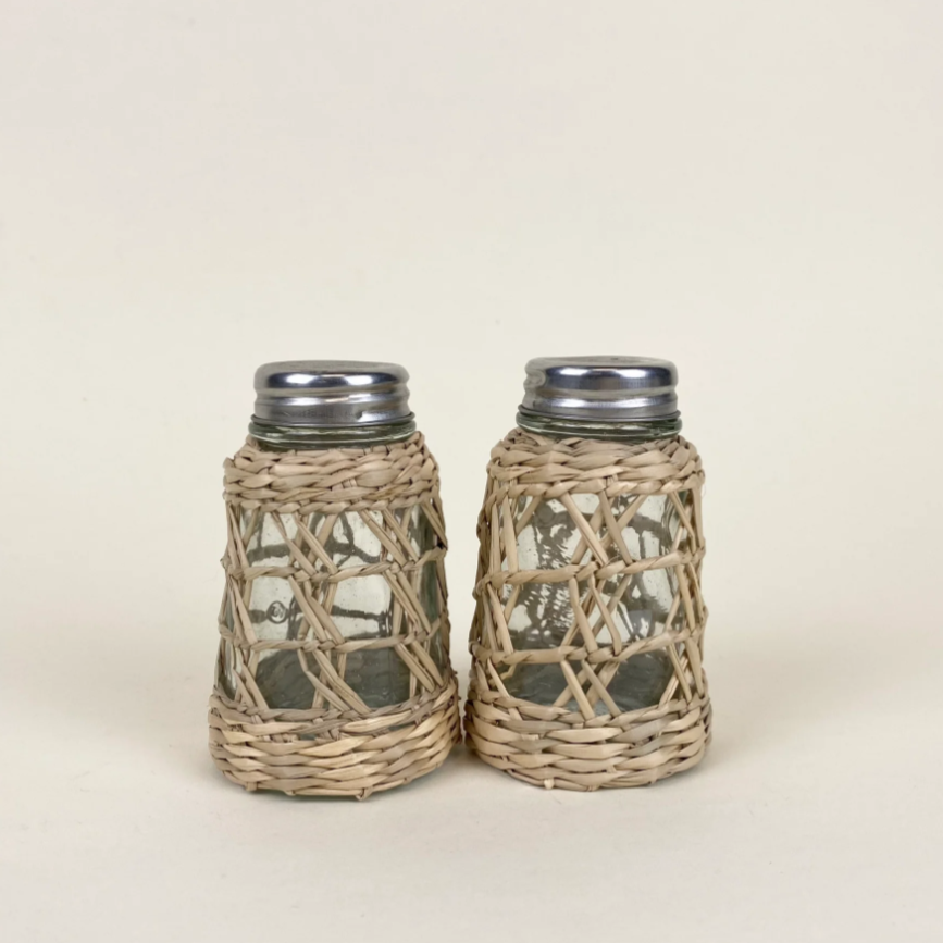 Seagrass Cage Salt & Pepper Set