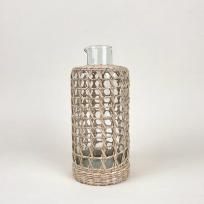 Seagrass Large Cage Carafe