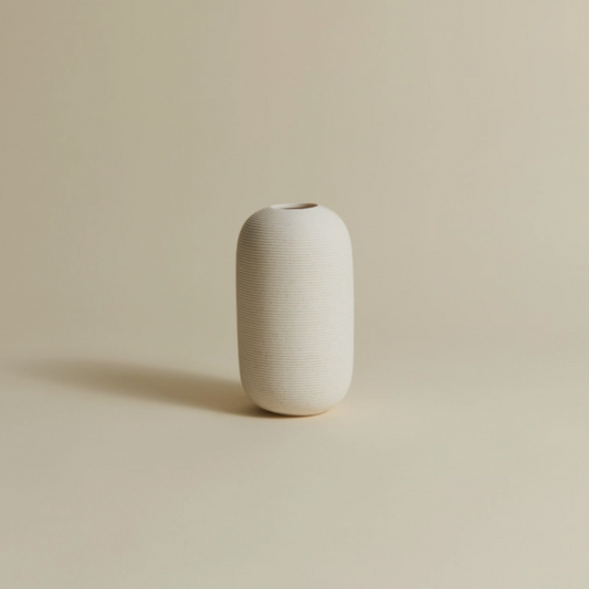 Skinny Neck Vase-Clay